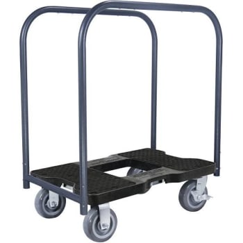 Image for Snap-Loc 1800 Lb. Capacity Super-Duty Metal Panel Cart Dolly (Black) from HD Supply