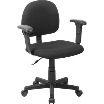 Carnegy Avenue Fabric Swivel Office Chair (Black)
