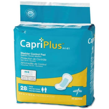 Image for Medline Capri Plus Bladder Control Pads, Extra Plus, Carton of 168 from HD Supply
