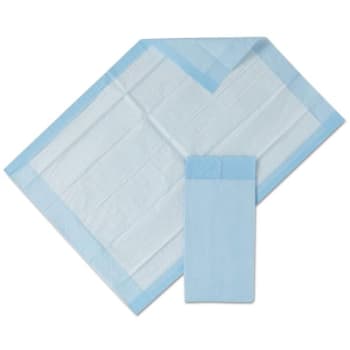 Image for Medline Protection Plus Disposable Underpads, 23 X 36, Blue, Carton Of 150 from HD Supply