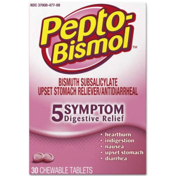 Image for Pepto-Bismol Chewable Tablets, Original Flavor, Carton of 720 from HD Supply