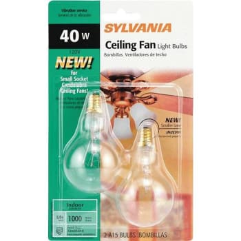 Image for Sylvania 40-Watt A15 Incandescent Light Bulb (Clear) from HD Supply