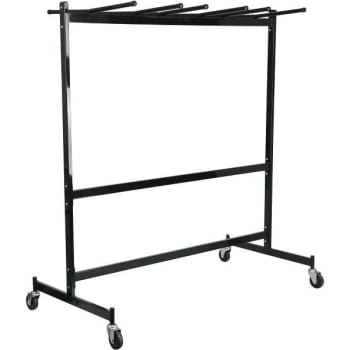 Image for Carnegy Avenue Steel 4-Wheeled Hanging Folding Chair and Table Dolly (Black) from HD Supply