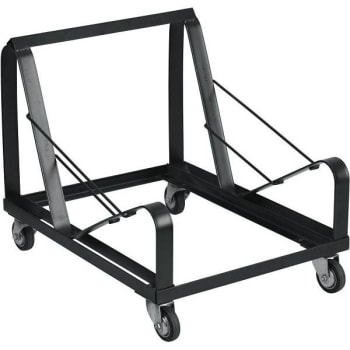 Image for Carnegy Avenue Steel 4-Wheeled Stack Chair Dolly (Black) from HD Supply