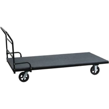 Image for Carnegy Avenue Steel 4-Wheeled Pub Table Cart (Black) from HD Supply