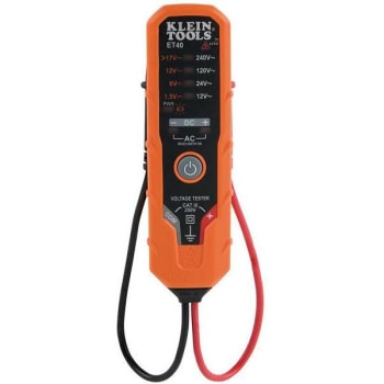 Image for Klein Tools Electronic AC/DC Voltage Tester from HD Supply