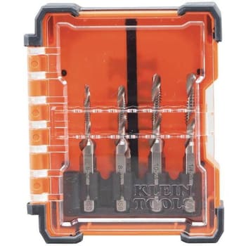 Image for Klein Tools 4-Piece Drill Tap Tool Set from HD Supply