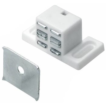 Everbilt High Rise Magnetic Catch (White)