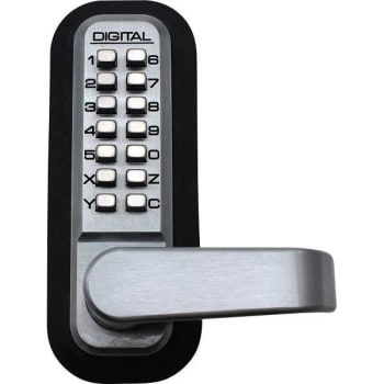 Image for 2835 Double Combo Marine-Grade Keyless Mechanical Door Handle Lock (Silver) from HD Supply