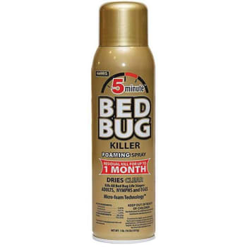 Harris 16 Oz. 5-Minute Bed Bug Killer Foaming Spray (Kills All Life Stages)