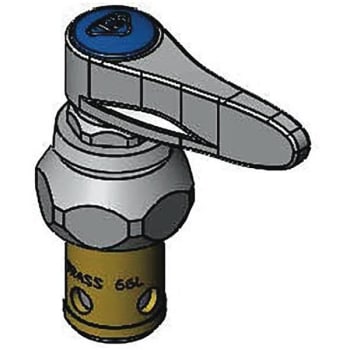 Image for T&S Eterna Cartridge (For Dome Escutcheon Left-To-Close Lever Handle Cold/Blue) from HD Supply