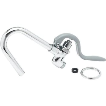Image for T&S Hook Nozzle Gray And Self-Closing Valve from HD Supply