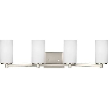Image for Sea Gull Lighting Hettinger 4-Light Bath Light (Brushed Nickel) from HD Supply