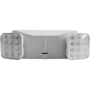 Image for Sylvania 2.4 W 6000K Dual Voltage Integrated LED White Twin Square Head Emergency Light Daylight from HD Supply