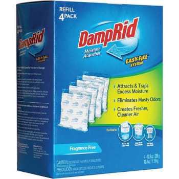 Image for Damprid 10.5 Oz. Fragrance Free Moisture Absorber Refill Pouch from HD Supply