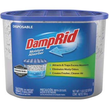 Image for Damprid 18 Oz. Disposable Moisture Absorber W/ Activated Charcoal from HD Supply