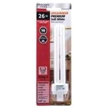 Image for Sylvania Dulux D/E Ecologic COMPACT Fluorescent Lamp, T4, Dual Tube, 26-Watt 2700k 82 CRI G24q-3 Base from HD Supply