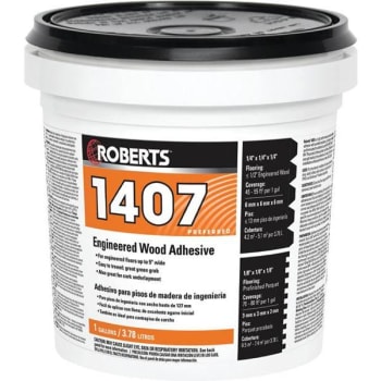 Image for Roberts 1407 1 Gal. Engineered Wood Floring Adhesive from HD Supply