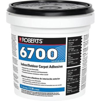 Roberts 1 Gal. Indoor/outdoor Carpet And Artificial Turf Adhesive