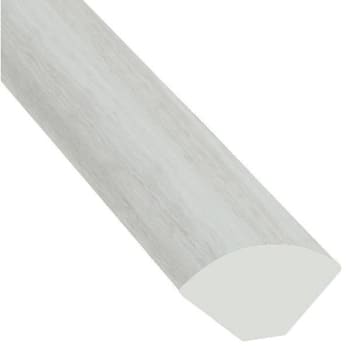 MSI White Ocean 3/4 In. T X 0.625 In. W X 94 In. L Luxury Vinyl Quarter Round Molding