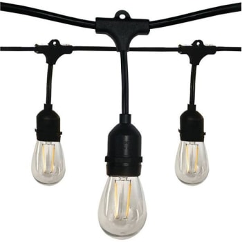 Image for Outdoor 24 Ft. Plug-Edison Bulbs Ring Light from HD Supply