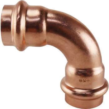 Image for Apollo 3/4 in. x 3/4 in. Copper 90-degree Press x Press Elbow Fitting from HD Supply
