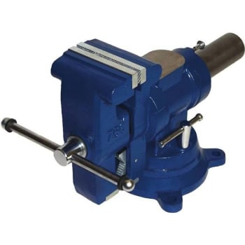 Yost 5-1/8 in. Multi-Jaw Rotating Combination Pipe And Bench Vise Swivel Base