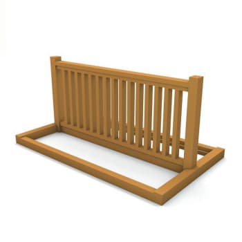 Image for Recycled Plastic Bike Rack (Cedar) from HD Supply