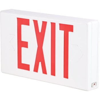 Image for Cooper Lighting Sure-Lites® 120-277V Red/Green  LED Exit Sign from HD Supply