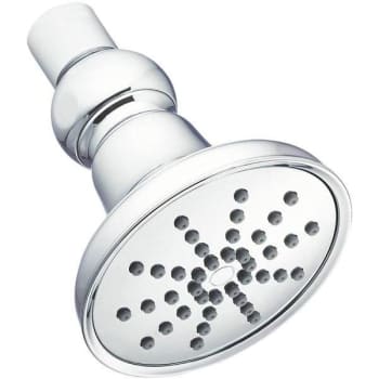 Image for Gerber 3.5 In. 1-Spray Single Wall Mount Fixed Shower Head In Chrome from HD Supply