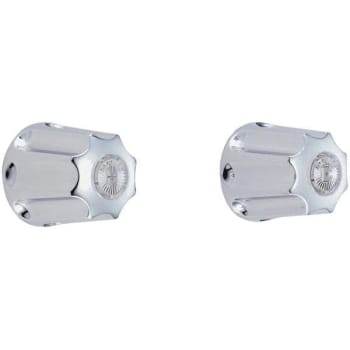 Image for Gerber Shower Faucet Trim Kit With Metal Fluted Handles (Chrome) from HD Supply
