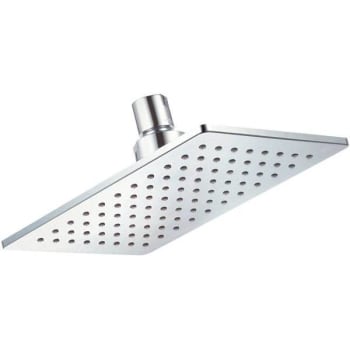 Image for Gerber Mono Chic 1-Spray 9.4 In. Rectangle Fixed Showerhead With 1.75 GPM In Chrome from HD Supply