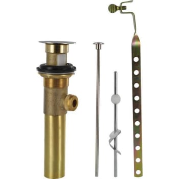 Image for Gerber 1-1/4 In. Dia. Metal Pop-Up Drain Assembly (Brushed Nickel) from HD Supply