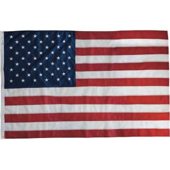 Image for Perma-Nyl 5 Ft. X 8 Ft. Nylon Large Commercial United States Flag from HD Supply