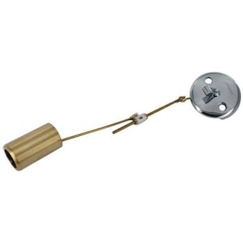 Image for Gerber Plunger/Link And Face Plate Sub-Assembly Trip Lever (Chrome) from HD Supply