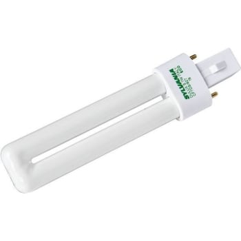 Image for Sylvania 7w Twin Tube Fluorescent Compact Bulb (2700k) from HD Supply