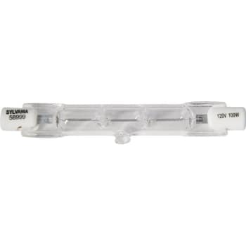 Sylvania® Halogen Bulb, 100 Watt, T3, Double-Ended Base, Clear