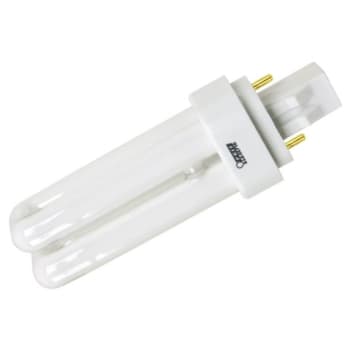 13W Quad Fluorescent Compact Bulb (3500K) (10-Pack)