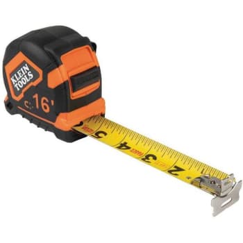 Image for Klein Tools 16 ft. Magnetic Double-Hook Tape Measure from HD Supply