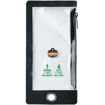 Image for Ergodyne Squids Water-Resistant Standard Clear Phone Pouch And Trap from HD Supply