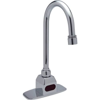 Zurn Aquasense Touchless Bathroom Faucet, 1.5 Gpm, Gooseneck, Chrome Finish