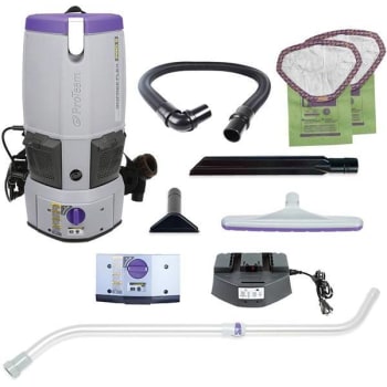Image for Proteam Gofree Flex Pro Ii 6 Qt. 12ah Backpack Vacuum W/ Xover Wand Kit from HD Supply