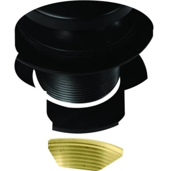 Image for Westbrass 1-1/2 In. Adapter And Converter Bracket Bathtub Drain Kit (Matte Black) from HD Supply