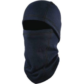 Image for Ergodyne N-Ferno 6847 Fire-Resistant Balaclava Dual Compliant Face Mask (Blue) from HD Supply