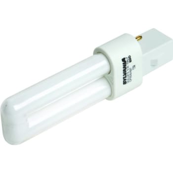 Image for Sylvania 5w Twin Tube Fluorescent Compact Bulb (4100k) from HD Supply
