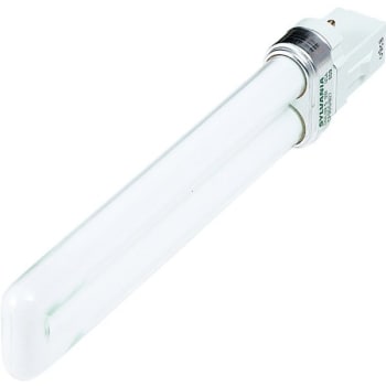 9W Twin Tube Fluorescent Compact Bulb (10-Pack)