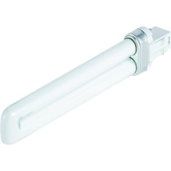 13W Twin Tube Fluorescent Compact Bulb (4100K) (10-Pack)
