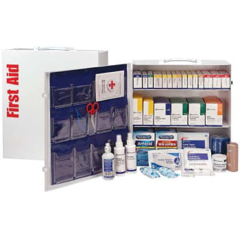 Image for First Aid Only 75-Person 2-Shelf Cabinet 347-Piece First Aid Kit from HD Supply