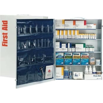 Image for First Aid Only 200-Person 5-Shelf Osha-Compliant First Aid Cabinet W/ Medications from HD Supply