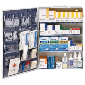 First Aid Only 150-Person Cabinet 4-Shelf 1461-Piece First Aid Kit